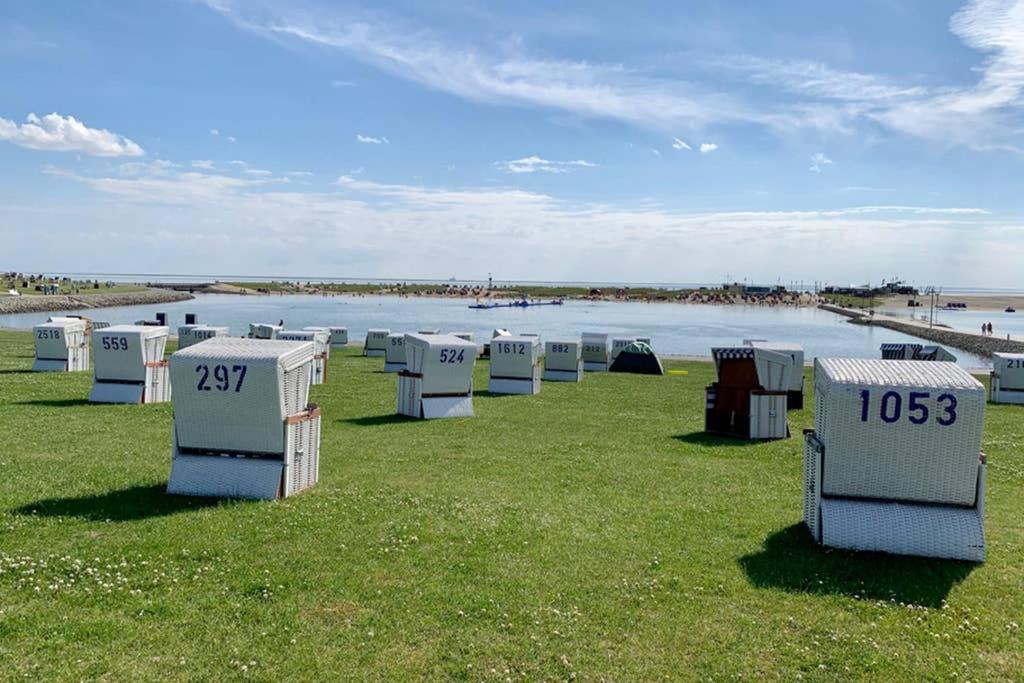 Nordseeglueck In Buesum Nahe Familienlagune Екстериор снимка